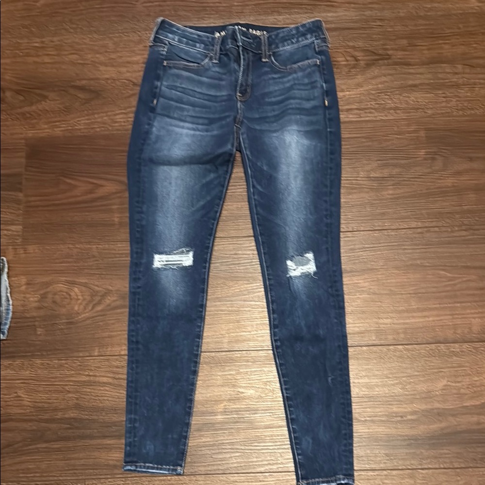 Women's Blue Jeggings